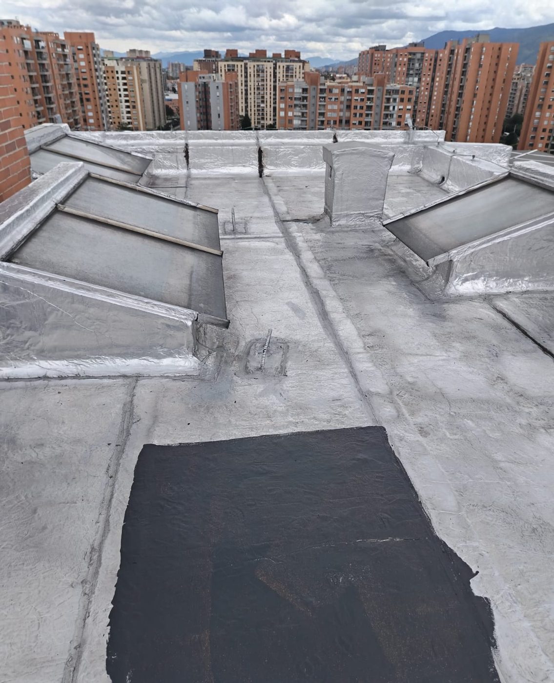 Reparaciones localizadas antes del acabado